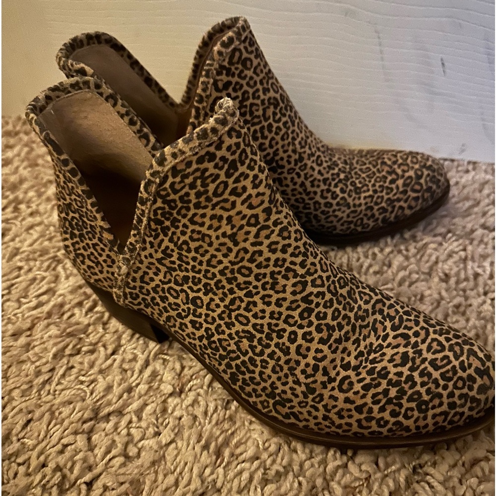Lucky Brand Leopard Booties